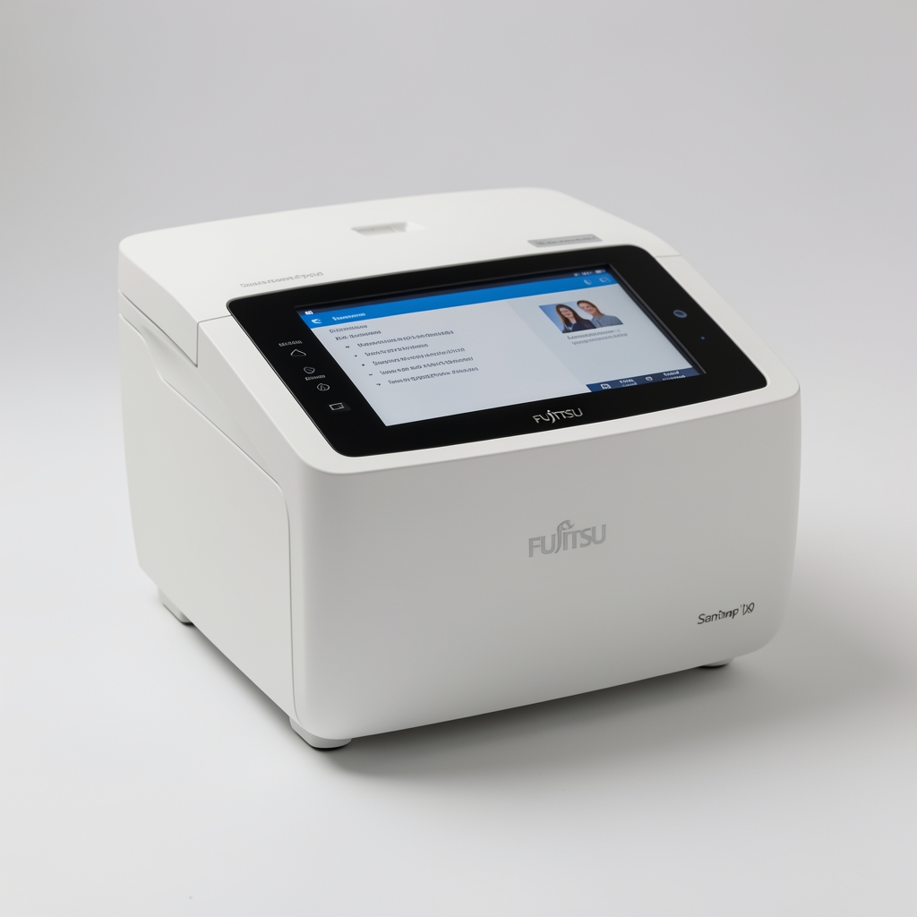 Fujitsu ScanSnap iX1600 документни скенер са великим сензорским дисплејем, бело кућиште